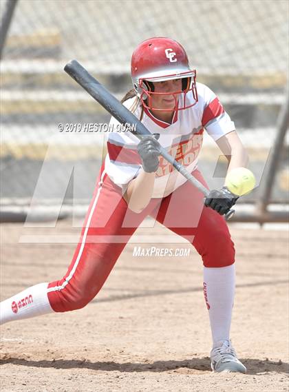 Thumbnail 3 in Mountain View vs. Cathedral Catholic (Michelle Carew Classic) photogallery.