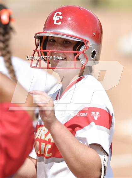 Thumbnail 2 in Mountain View vs. Cathedral Catholic (Michelle Carew Classic) photogallery.