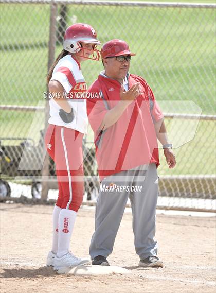 Thumbnail 3 in Mountain View vs. Cathedral Catholic (Michelle Carew Classic) photogallery.