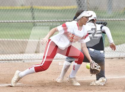 Thumbnail 1 in Mountain View vs. Cathedral Catholic (Michelle Carew Classic) photogallery.