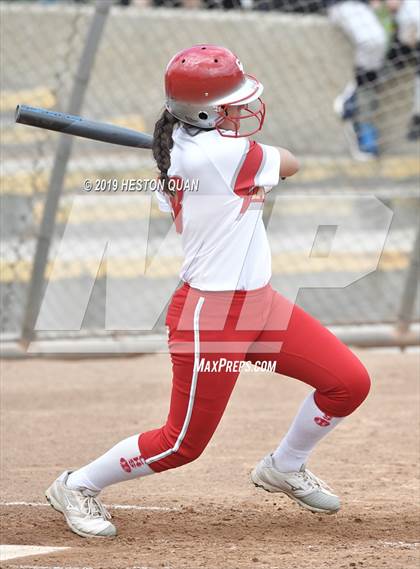 Thumbnail 1 in Mountain View vs. Cathedral Catholic (Michelle Carew Classic) photogallery.