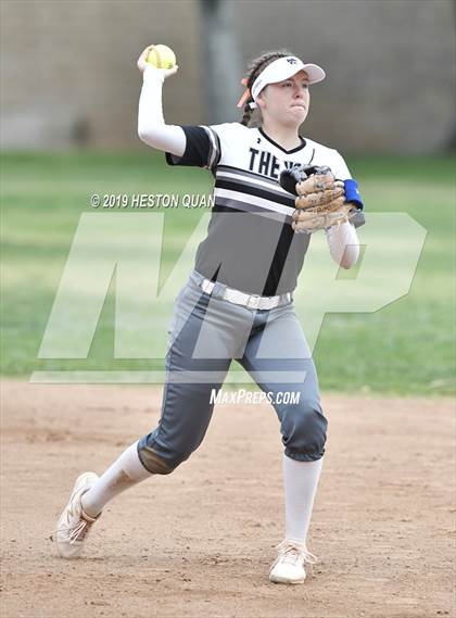Thumbnail 1 in Mountain View vs. Cathedral Catholic (Michelle Carew Classic) photogallery.
