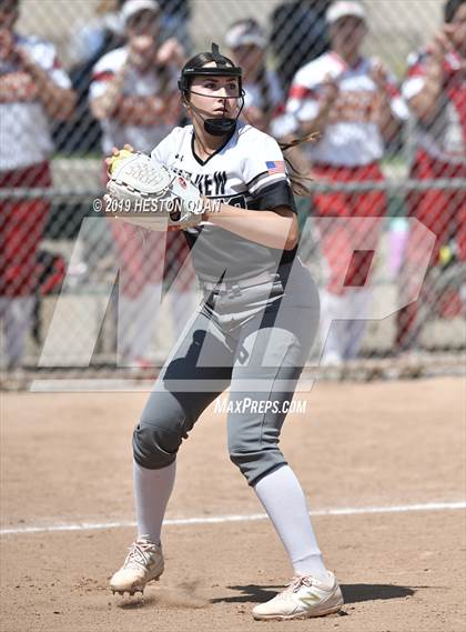 Thumbnail 2 in Mountain View vs. Cathedral Catholic (Michelle Carew Classic) photogallery.