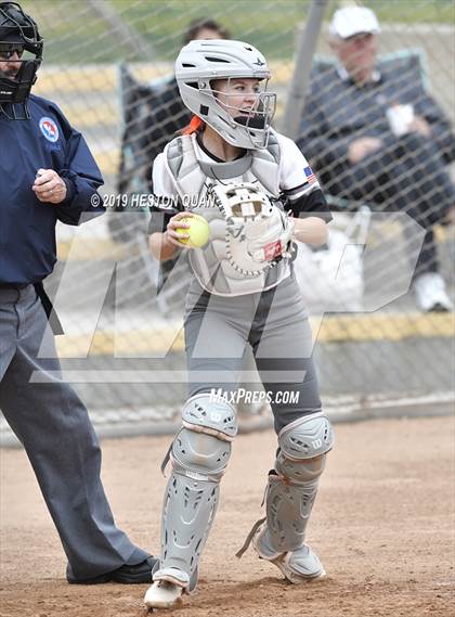 Thumbnail 2 in Mountain View vs. Cathedral Catholic (Michelle Carew Classic) photogallery.