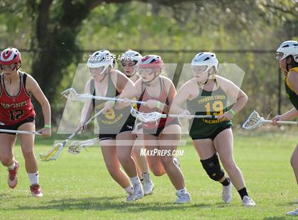 Thumbnail 3 in Cardinal Mooney vs. Cypress Creek (Lax Against Leukemia) photogallery.