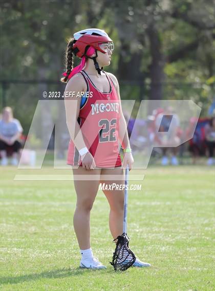 Thumbnail 1 in Cardinal Mooney vs. Cypress Creek (Lax Against Leukemia) photogallery.