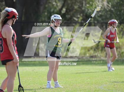 Thumbnail 2 in Cardinal Mooney vs. Cypress Creek (Lax Against Leukemia) photogallery.