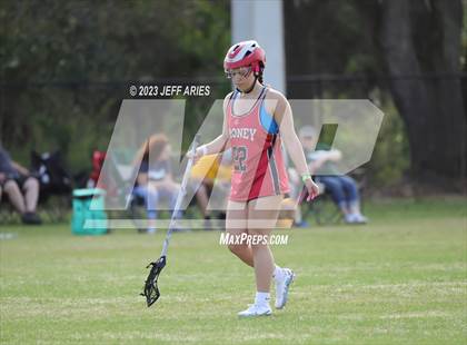 Thumbnail 3 in Cardinal Mooney vs. Cypress Creek (Lax Against Leukemia) photogallery.
