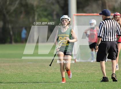 Thumbnail 3 in Cardinal Mooney vs. Cypress Creek (Lax Against Leukemia) photogallery.