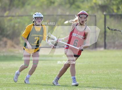 Thumbnail 2 in Cardinal Mooney vs. Cypress Creek (Lax Against Leukemia) photogallery.