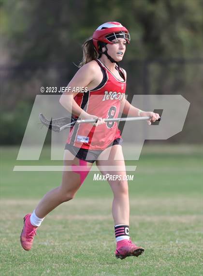 Thumbnail 2 in Cardinal Mooney vs. Cypress Creek (Lax Against Leukemia) photogallery.