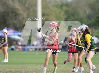 Thumbnail 2 in Cardinal Mooney vs. Cypress Creek (Lax Against Leukemia) photogallery.