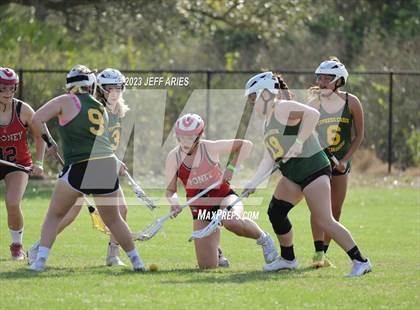 Thumbnail 1 in Cardinal Mooney vs. Cypress Creek (Lax Against Leukemia) photogallery.