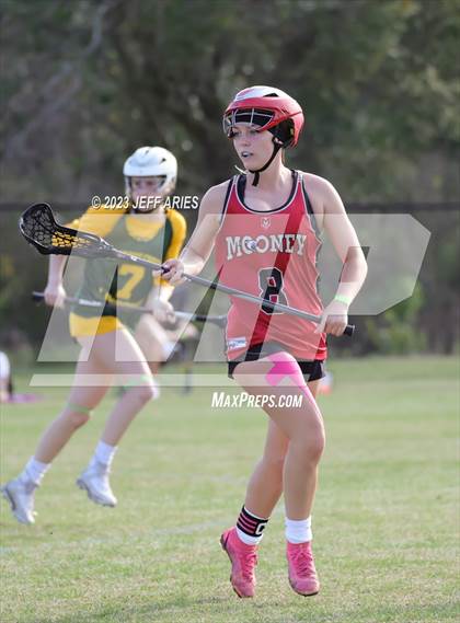 Thumbnail 2 in Cardinal Mooney vs. Cypress Creek (Lax Against Leukemia) photogallery.