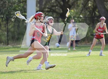 Thumbnail 1 in Cardinal Mooney vs. Cypress Creek (Lax Against Leukemia) photogallery.