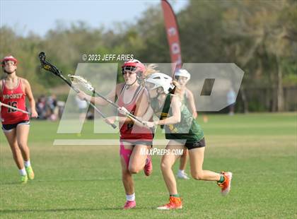 Thumbnail 3 in Cardinal Mooney vs. Cypress Creek (Lax Against Leukemia) photogallery.