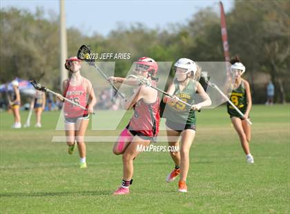 Thumbnail 1 in Cardinal Mooney vs. Cypress Creek (Lax Against Leukemia) photogallery.