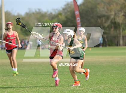 Thumbnail 1 in Cardinal Mooney vs. Cypress Creek (Lax Against Leukemia) photogallery.