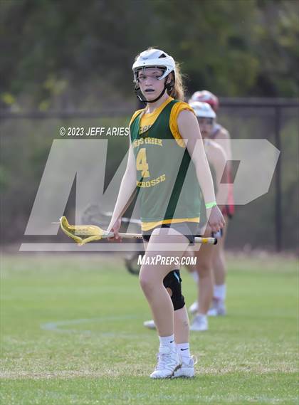 Thumbnail 2 in Cardinal Mooney vs. Cypress Creek (Lax Against Leukemia) photogallery.