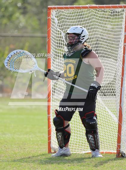 Thumbnail 3 in Cardinal Mooney vs. Cypress Creek (Lax Against Leukemia) photogallery.