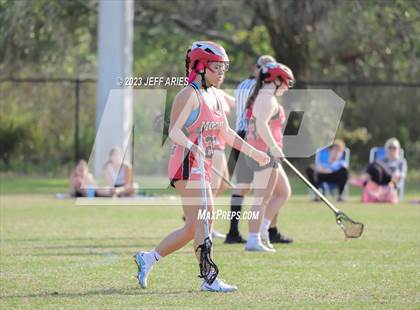 Thumbnail 3 in Cardinal Mooney vs. Cypress Creek (Lax Against Leukemia) photogallery.