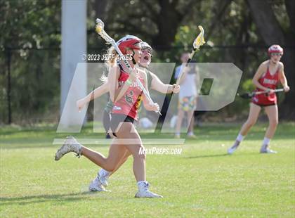 Thumbnail 2 in Cardinal Mooney vs. Cypress Creek (Lax Against Leukemia) photogallery.