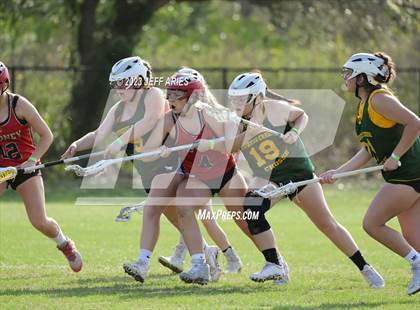 Thumbnail 1 in Cardinal Mooney vs. Cypress Creek (Lax Against Leukemia) photogallery.