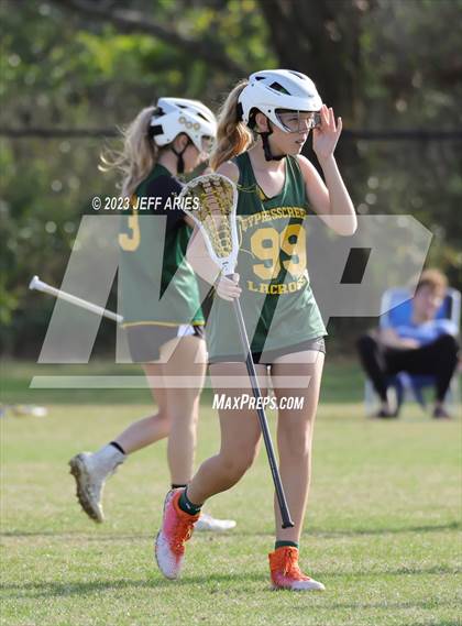 Thumbnail 1 in Cardinal Mooney vs. Cypress Creek (Lax Against Leukemia) photogallery.