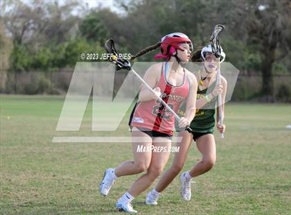 Thumbnail 3 in Cardinal Mooney vs. Cypress Creek (Lax Against Leukemia) photogallery.