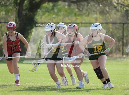 Thumbnail 2 in Cardinal Mooney vs. Cypress Creek (Lax Against Leukemia) photogallery.