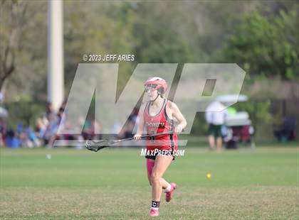 Thumbnail 1 in Cardinal Mooney vs. Cypress Creek (Lax Against Leukemia) photogallery.