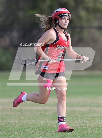 Thumbnail 3 in Cardinal Mooney vs. Cypress Creek (Lax Against Leukemia) photogallery.
