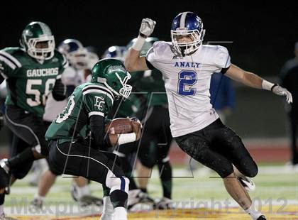 Thumbnail 2 in Analy vs. El Cerrito (CIF NCS D3 Playoffs) photogallery.