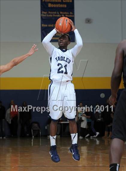 Thumbnail 2 in Upper Room Christian Academy vs Princeton Day Academy (MLK Basketball Classic) photogallery.