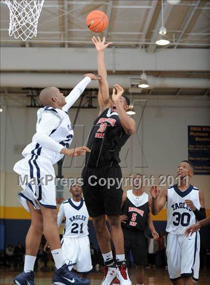 Thumbnail 2 in Upper Room Christian Academy vs Princeton Day Academy (MLK Basketball Classic) photogallery.