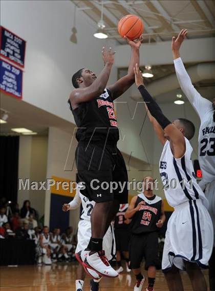 Thumbnail 2 in Upper Room Christian Academy vs Princeton Day Academy (MLK Basketball Classic) photogallery.