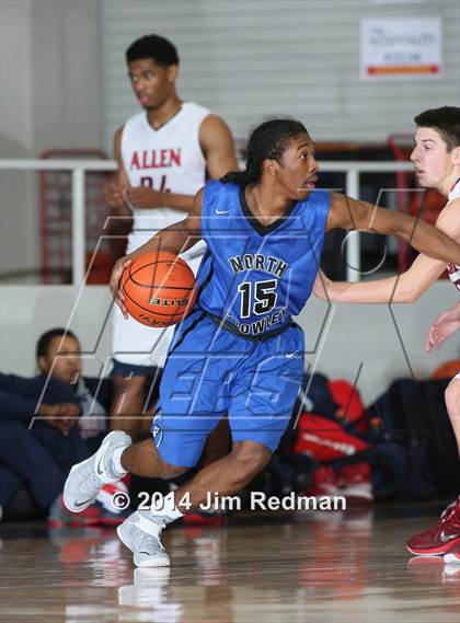 Thumbnail 3 in Allen vs. North Crowley (McDonald's Texas Invitational) photogallery.