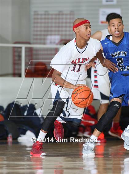 Thumbnail 3 in Allen vs. North Crowley (McDonald's Texas Invitational) photogallery.