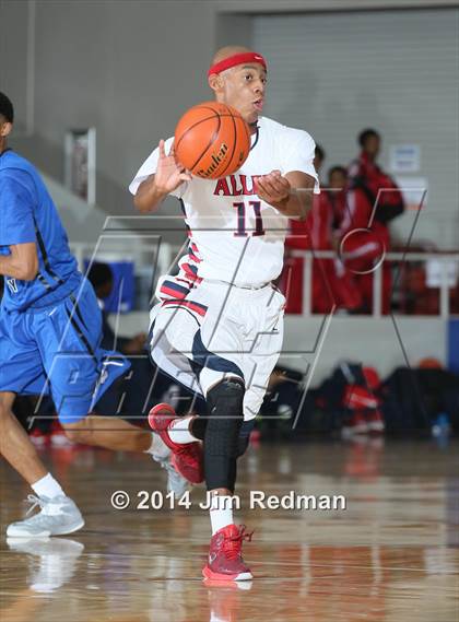 Thumbnail 2 in Allen vs. North Crowley (McDonald's Texas Invitational) photogallery.