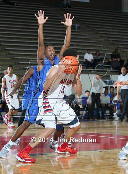 Thumbnail 3 in Allen vs. North Crowley (McDonald's Texas Invitational) photogallery.
