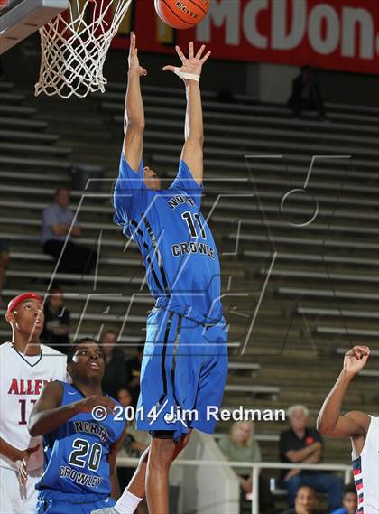 Thumbnail 2 in Allen vs. North Crowley (McDonald's Texas Invitational) photogallery.