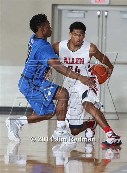 Thumbnail 1 in Allen vs. North Crowley (McDonald's Texas Invitational) photogallery.