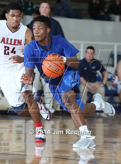 Thumbnail 3 in Allen vs. North Crowley (McDonald's Texas Invitational) photogallery.