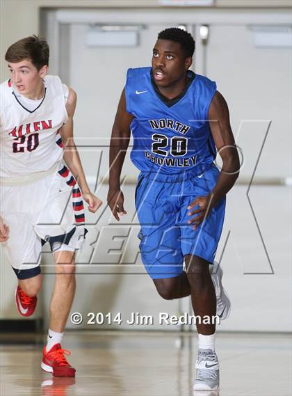 Thumbnail 3 in Allen vs. North Crowley (McDonald's Texas Invitational) photogallery.