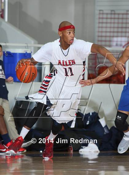 Thumbnail 2 in Allen vs. North Crowley (McDonald's Texas Invitational) photogallery.