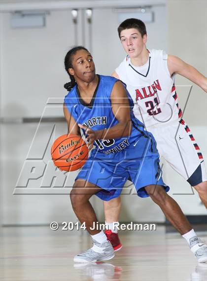 Thumbnail 1 in Allen vs. North Crowley (McDonald's Texas Invitational) photogallery.