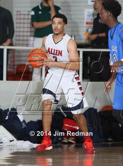 Thumbnail 2 in Allen vs. North Crowley (McDonald's Texas Invitational) photogallery.