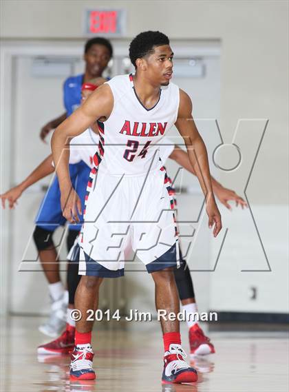 Thumbnail 2 in Allen vs. North Crowley (McDonald's Texas Invitational) photogallery.