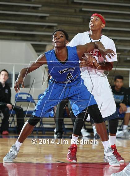 Thumbnail 2 in Allen vs. North Crowley (McDonald's Texas Invitational) photogallery.