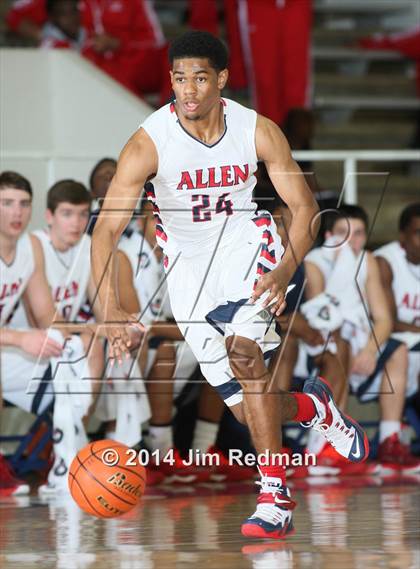 Thumbnail 3 in Allen vs. North Crowley (McDonald's Texas Invitational) photogallery.